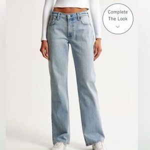 Abercrombie & Fitch 90’s Baggy Low Rise Jeans, size 24